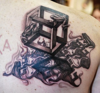 Tattoos - M.C.Escher  Tattoo - 43932